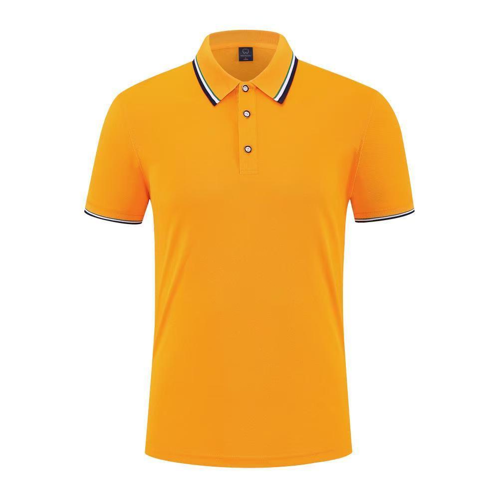 77201男士polo衫短袖工作服可换logo夏季多色款男女同款翻领详情27