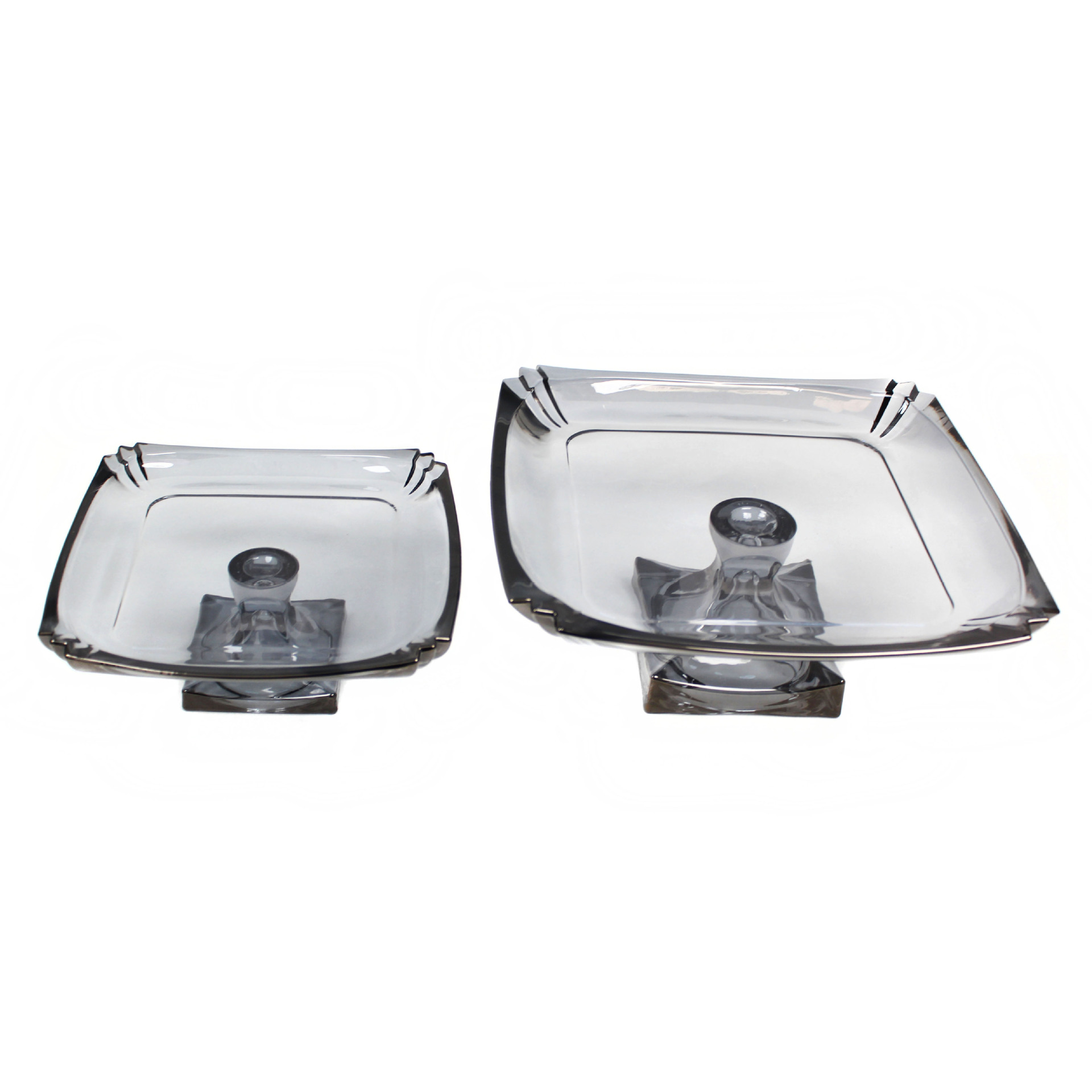 家用客厅茶几ins风轻奢北欧风格四方玻璃果盘果斗 宾馆水晶糖缸详情9