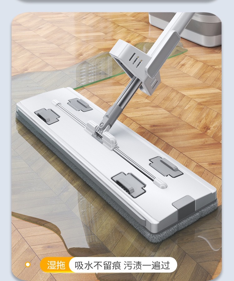 懒人家用一拖净拖把两用吸水大号拖地拖布干湿两用免手洗家用拖把详情9