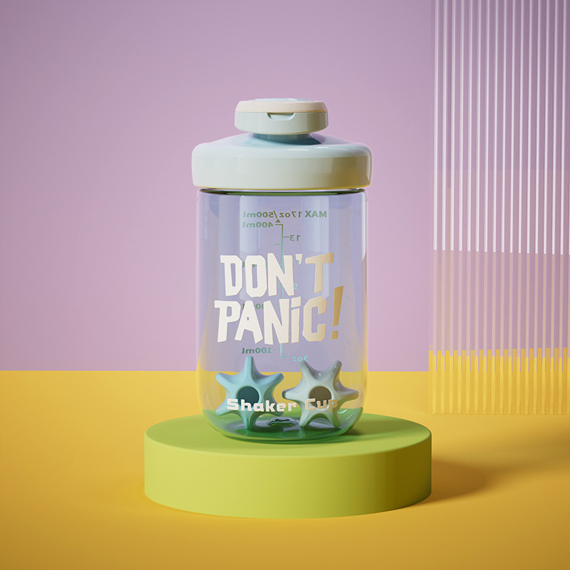 PC摇摇杯500ml简约时尚运动水壶日用百货杯具轻便便携饮水器详情17