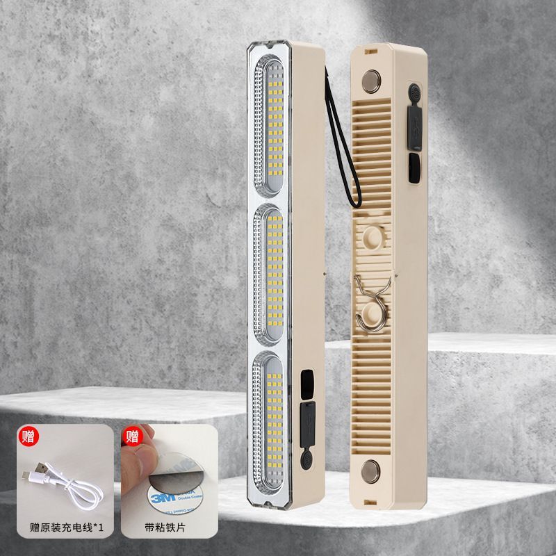 led emergency charging lights, night market street lamps, outdoor high-brightness reflective cups, charging lamp tubes, camping outdoor lighting lamps pic 13