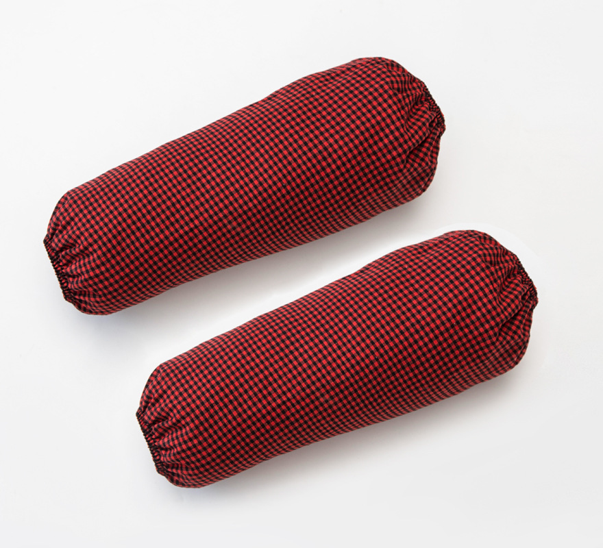 Wear-resistant welded sleeves for both men and women, thickened anti-stain labor protection work sleeves, wholesale printed household aprons, dirt-resistant denim sleeves pic 14