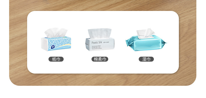 纸巾盒客厅高档轻奢抽纸盒茶几摆件家用ins风纸抽盒奶油高级感详情9