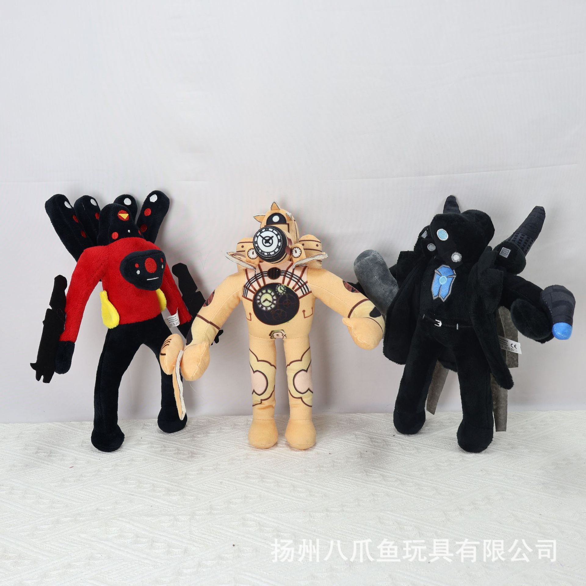 Cross-border bestseller skibiditoiletplush Toilet man parody plush toy doll Titan pic 11