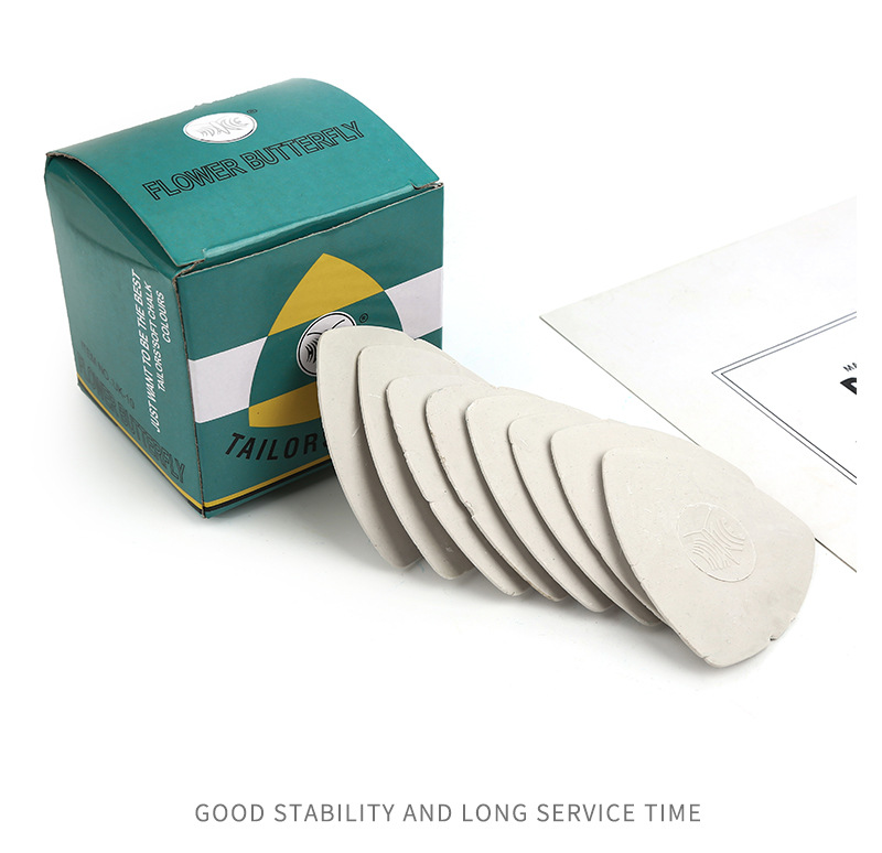 厂家直销画粉服装剪裁隐形划粉彩色三角形硬质画粉制衣画线笔工具详情18