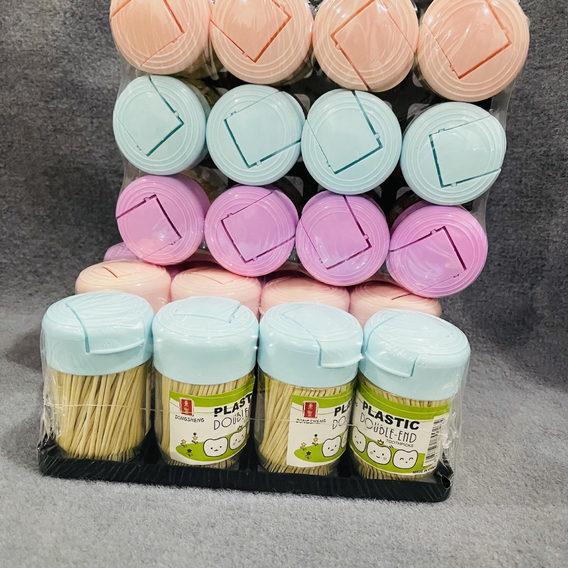【 Zone 1-1 】6084 toothpicks 12/ tray 360/ box 6084 Box Toothpicks Bottle Toothpicks 2 heads Pointed Toothpicks Full box Bamboo Picks Hotel Bamboo picks 2 yuan pic 3