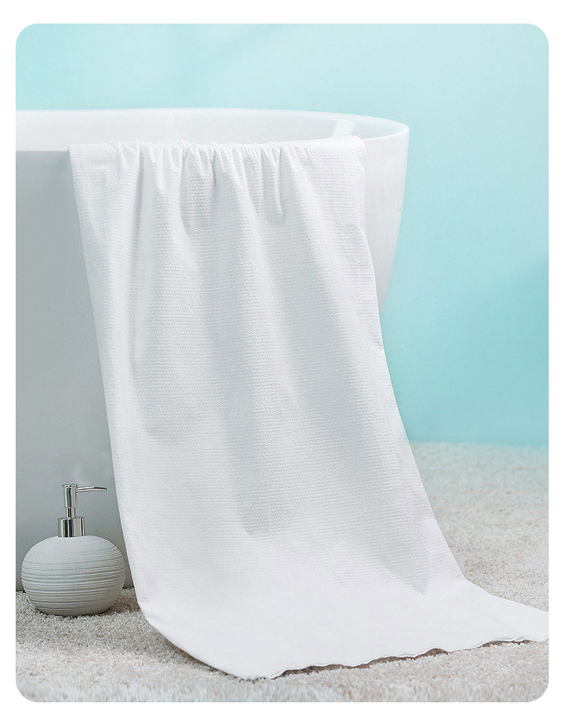 Portable compressed towel, disposable bath towel, individual packaging, pure cotton set, thickened hotel disposable towel compression pic 15