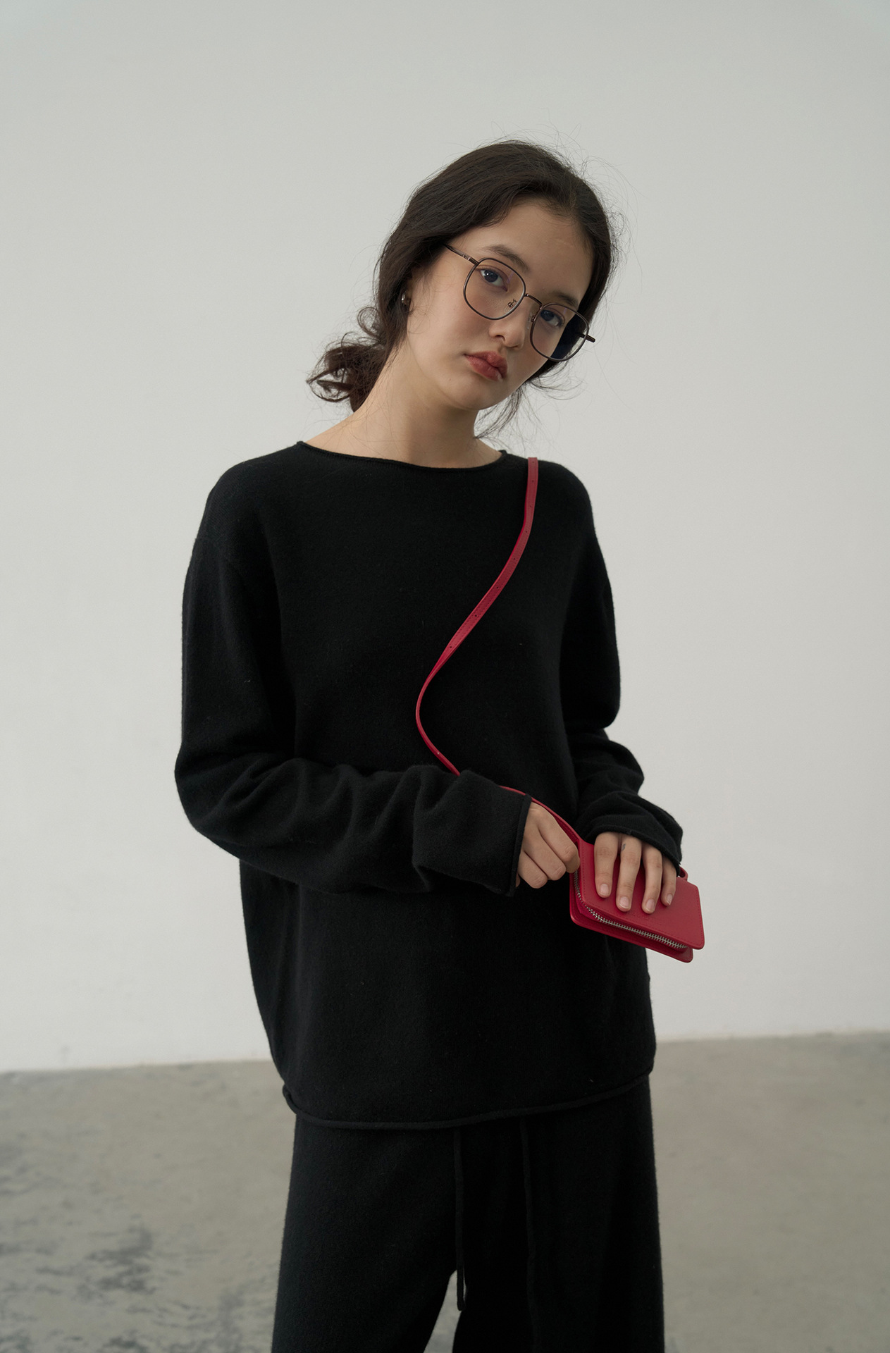 Korean-style seamless one-piece process round-neck pullover cotton and wool sweater, basic base layer for women a1183 in autumn and winter pic 33