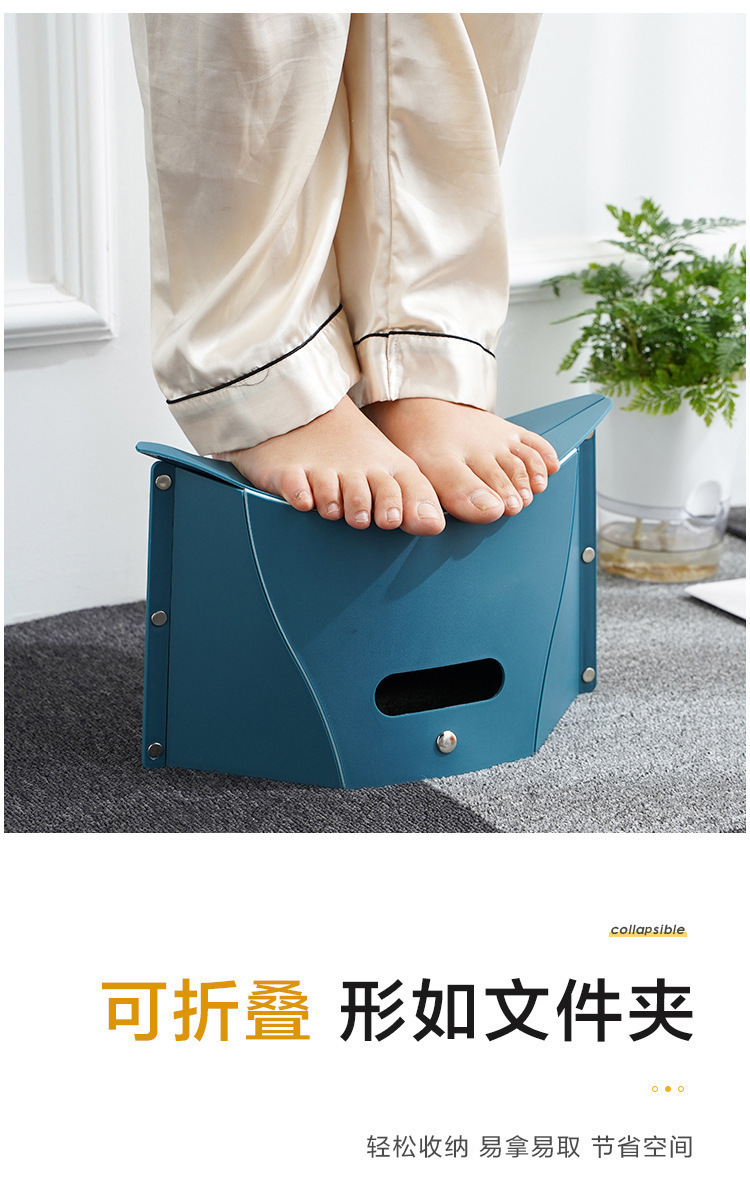 Outdoor folding stool, portable fishing chair, ultra-light small stool, camping chair, folding chair, camping small stool pic 6