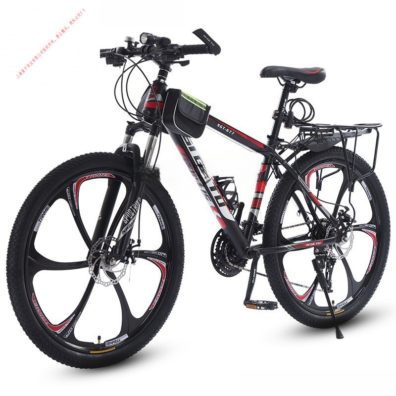 Direct delivery from the manufacturer of adult variable-speed mountain bikes for men, lightweight, shock-absorbing, off-road and youth transportation for middle school students pic 6