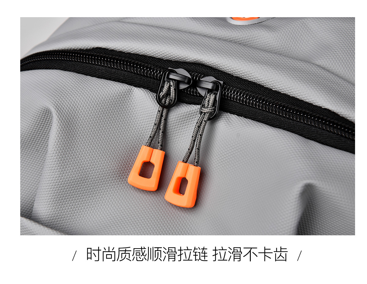 纯色休闲背包双肩包男女简约运动双肩背包通勤潮轻便旅行背包批发详情33