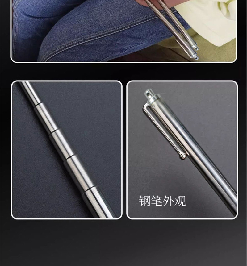 Factory direct supply of portable imitation pen, tickling, creative and practical, senior music, freely stretchable, no need to ask others, customized for export pic 7