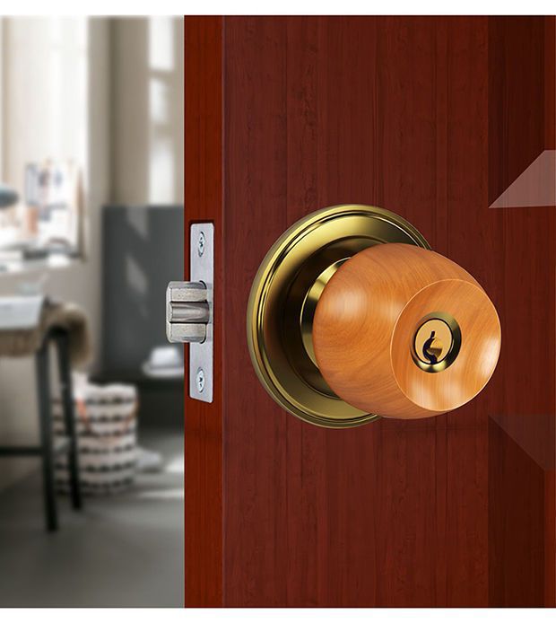 圆锁不锈钢球锁圆头房门锁卫生间老式卧室球形锁室内门锁球通用型详情6