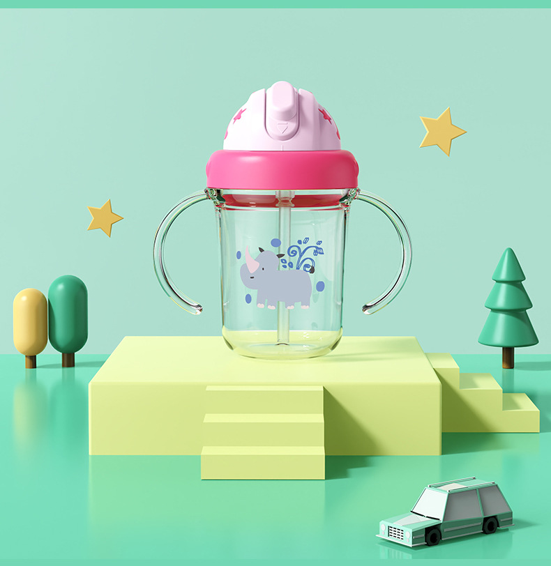 儿童水杯大容量塑料吸管杯宝宝喝水便携水杯防摔防漏夏季水杯批发详情21