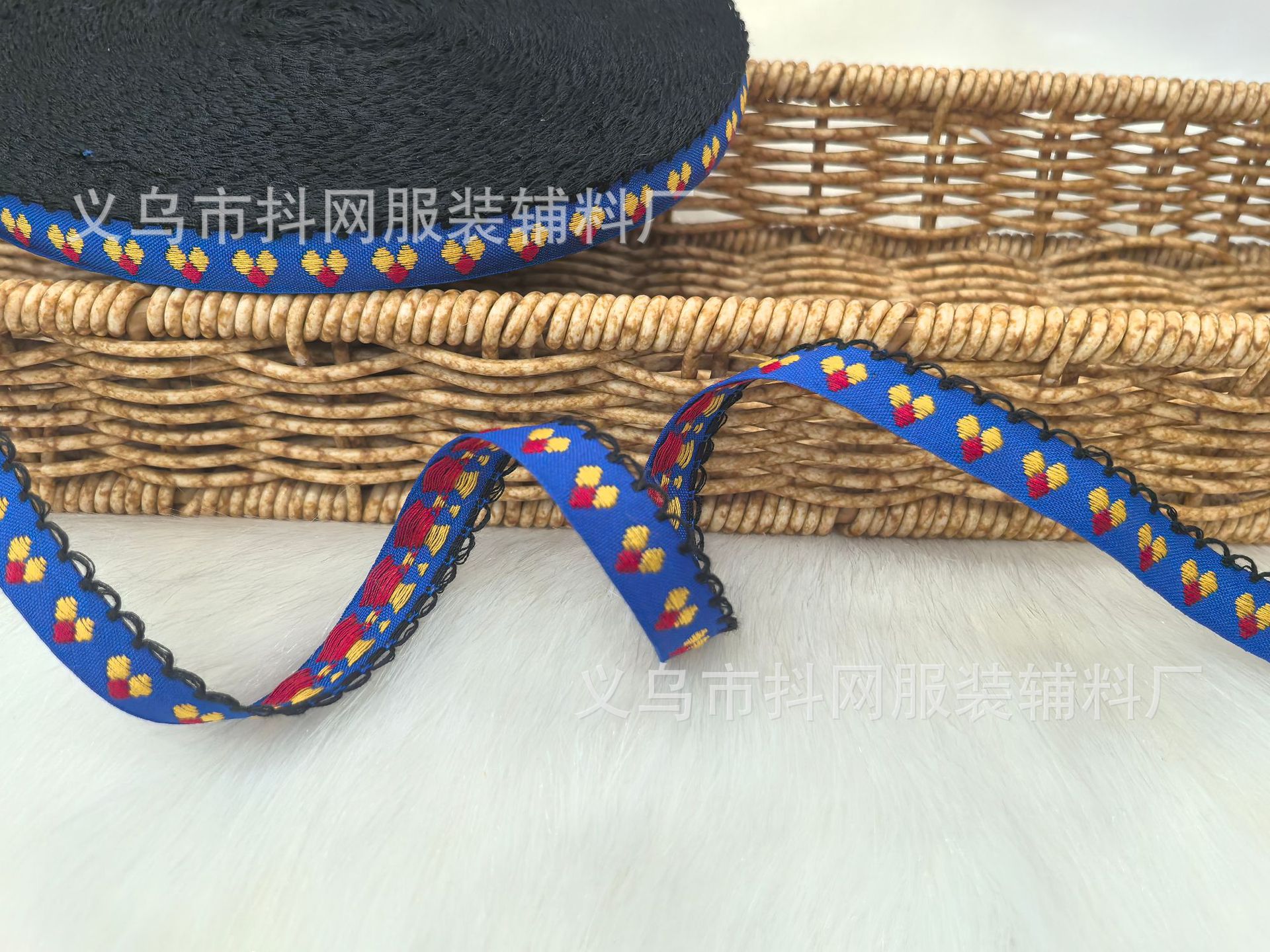 1.2cm orfebrería jacquard estilo étnico bordado cinta de tejido adornos para el pelo tocados bolsa banda lateral espectáculos accesorios de vestuario pic 10