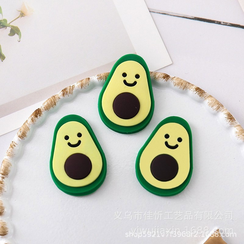 卡通水果PVC软胶立体贴片 手机壳包包发饰头饰DIY手工配饰批发 可爱diy饰品 创意手工材料详情18