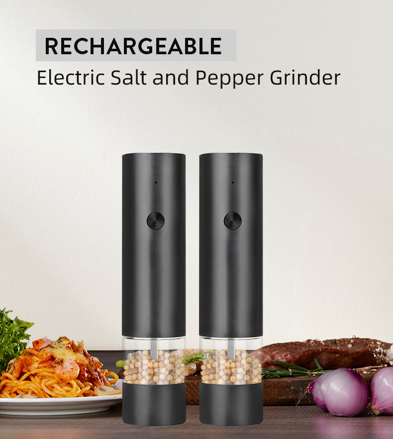 Electric grinder pepper pepper sea salt grinder bottle详情2