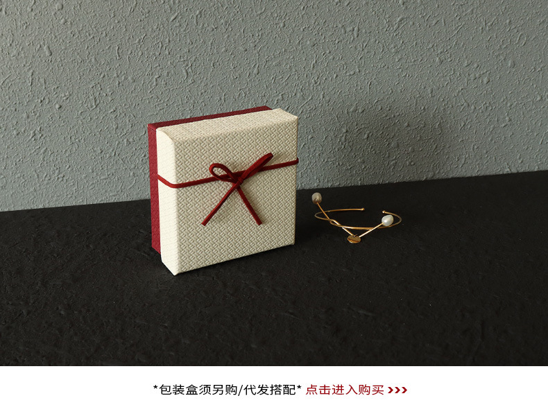 法式choker夸张U形耳环镶嵌锆石设计耳饰钛钢镀18K金饰品配饰女详情34