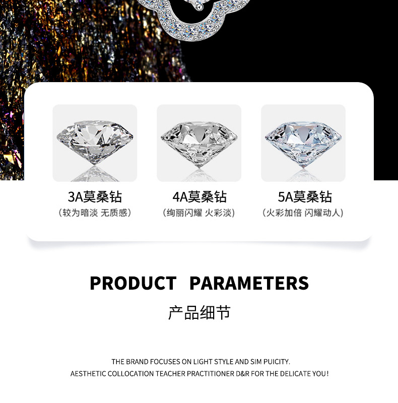 卓恒甄选马上有钱吉他吊坠项链铜镀金唐卡银饰品配件闪耀时尚首饰详情10