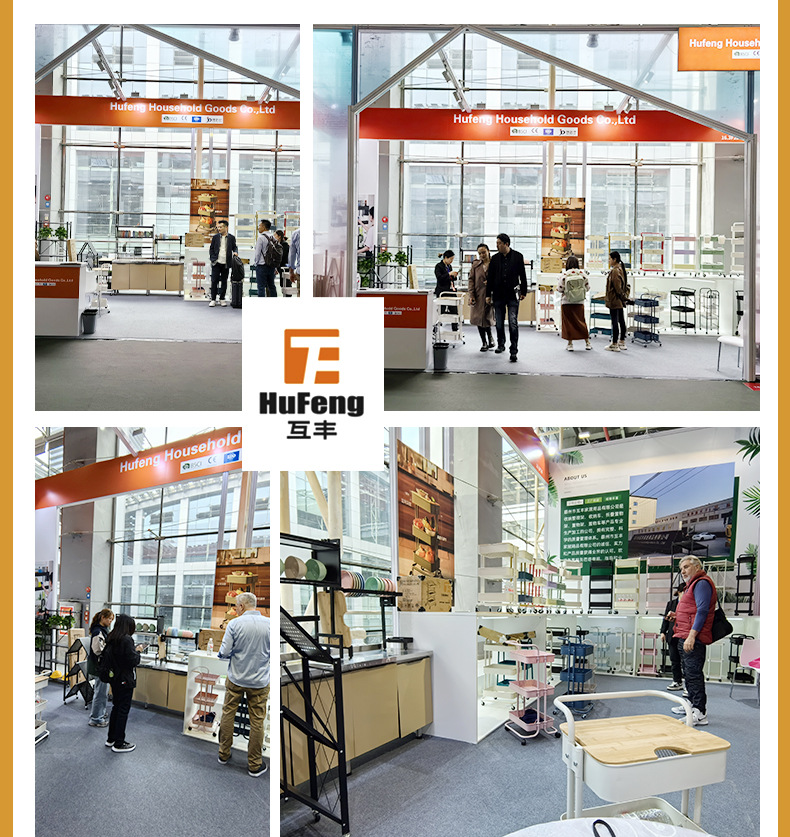 厨房多层金属置物架家用落地移动零食架客厅浴室卫生间收纳储物架详情2