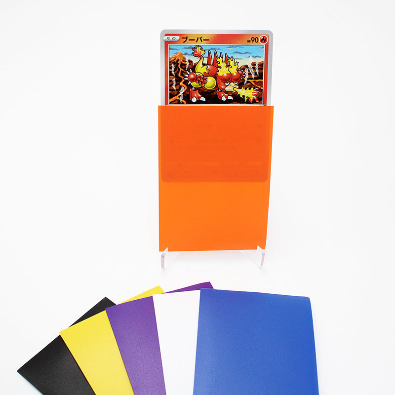 23-thread colored matte card case, fine sand board game card film, Pokemon Yu-Gi-Oh! Magic: The Gathering card protection case, outer liner pic 12