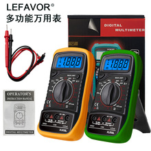 现货跨境防烧型SK520A袖珍式数字万能表背光万用表小型多用表数显详情3