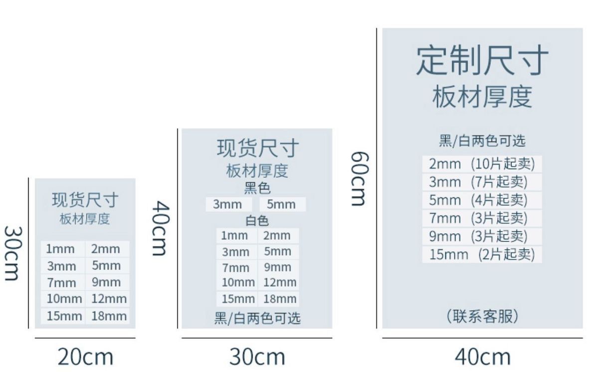 PVC foam board, high-density Andy board, advertising pvc board, snow foam board material, engraving material manufacturer in stock pic 13