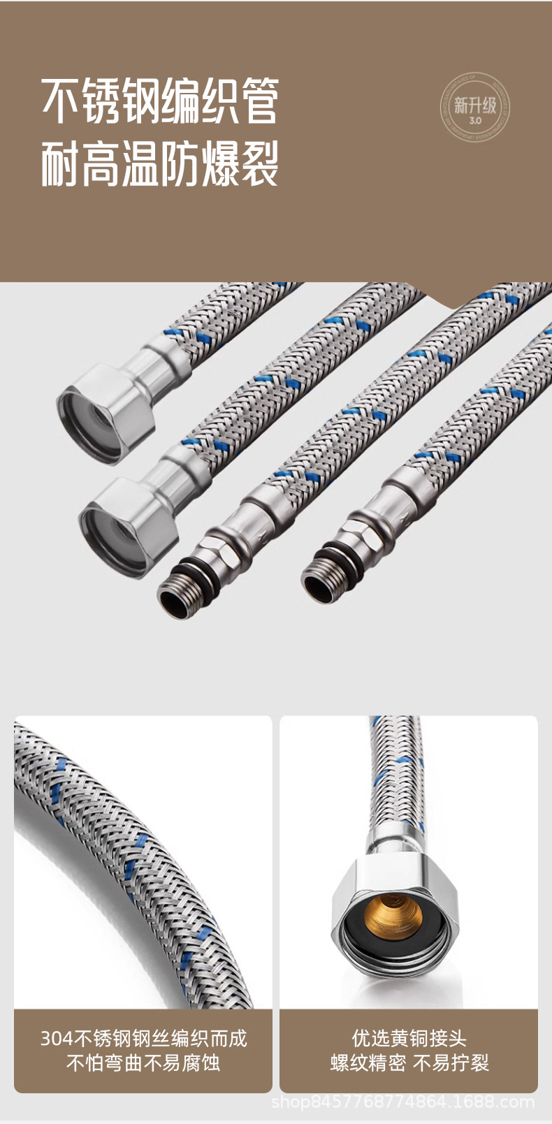 Stainless steel faucet, washbasin, tap water, single faucet, cold and hot water, household bathroom, toilet, washbasin, dragon washbasin pic 10