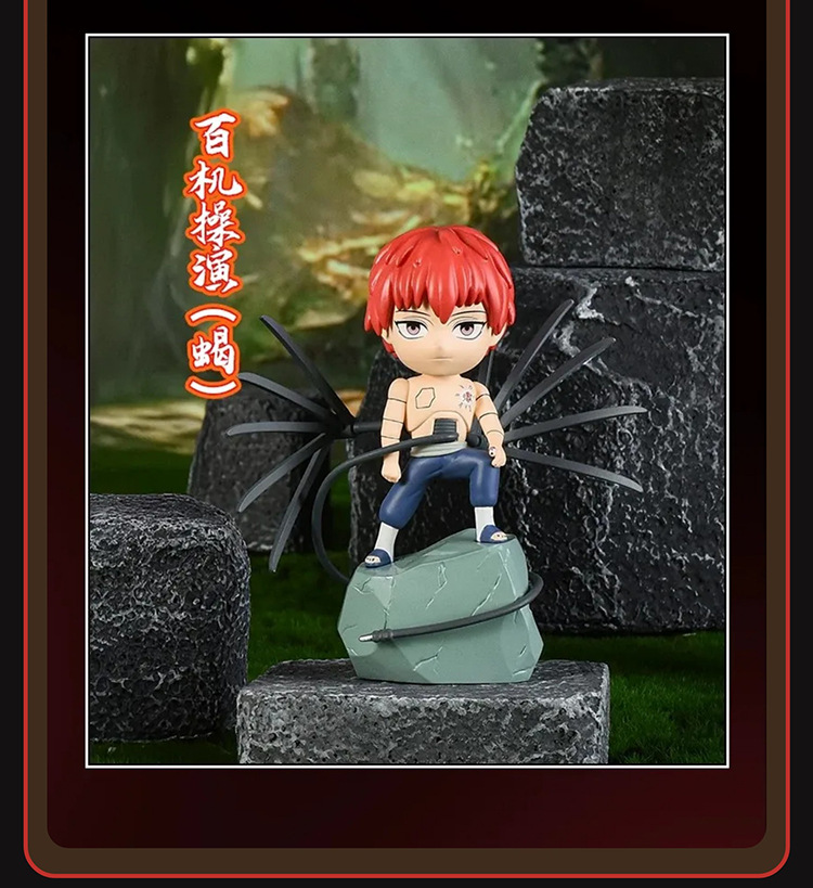 Authentic TOPTOY Naruto Akatsuki Blind Box desktop decoration birthday gift pic 13