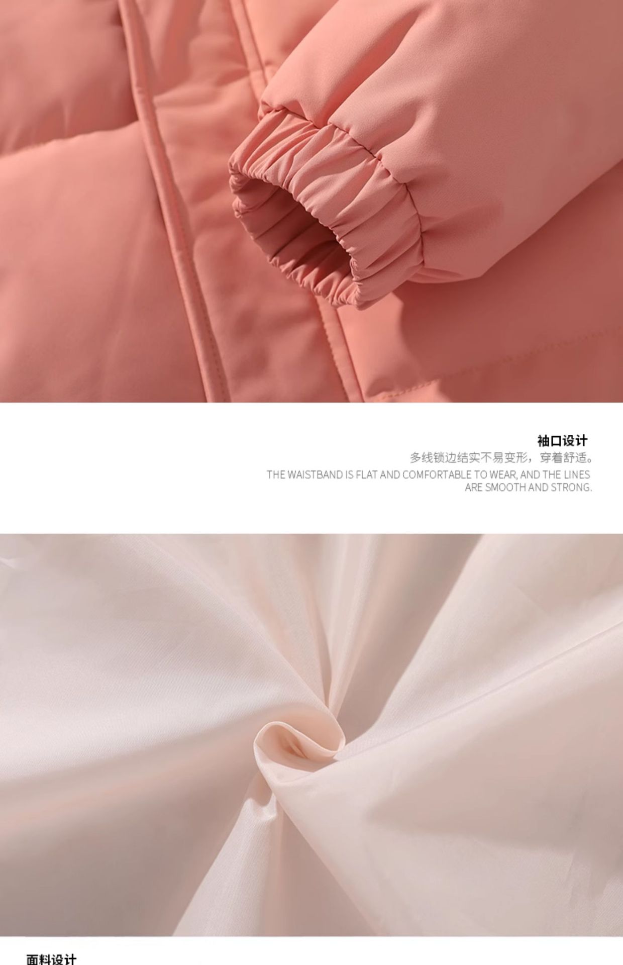 NASA假两件棉服男冬季2024新款连帽情侣外套加厚防寒棉袄潮详情7