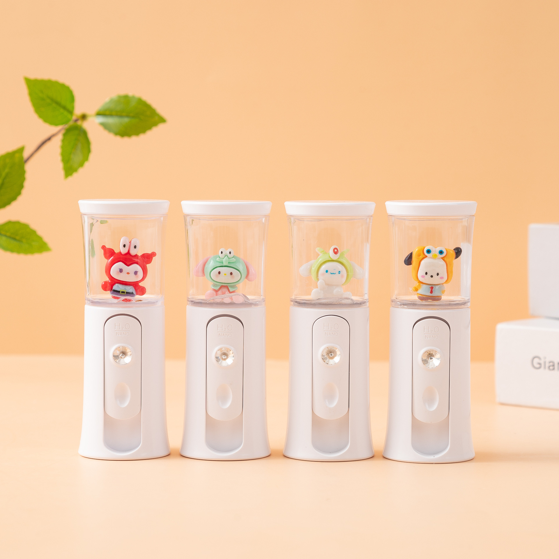 夏季新小蛮腰补水仪冷喷保湿器手持充电少女心纳米喷雾美容仪批发详情1