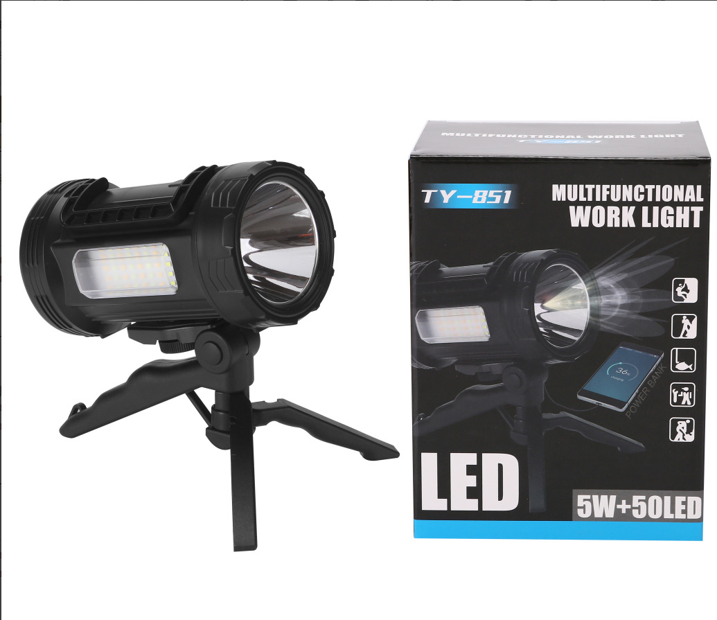 TY-852户外多功能照明灯便携LED手提太阳能手电筒露营强光照明灯详情6