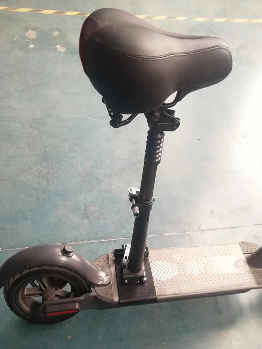 跨境双重减震鞍座零配件通用款快速折叠免打孔小米电动滑板车座椅详情10