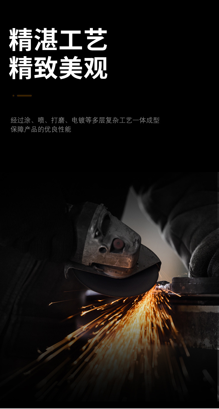 锌合金LS703平面拉手 工具箱收纳折叠暗扣手航空箱隐藏嵌入式把手详情5