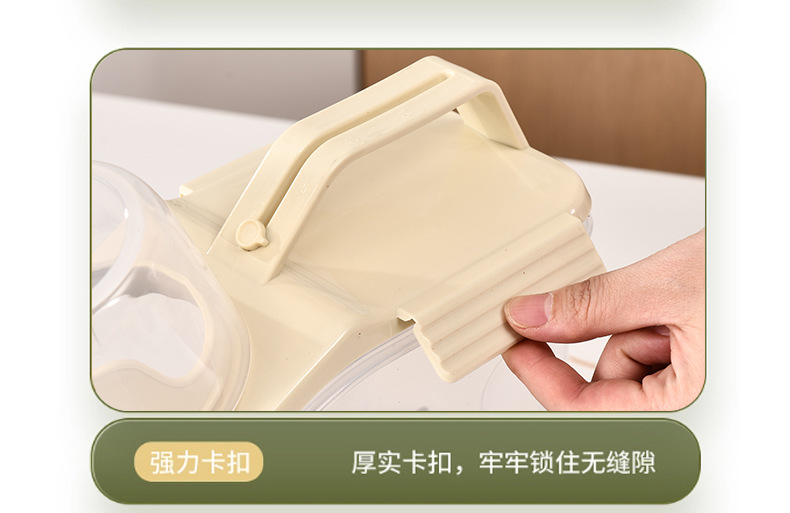 Transparent plastic kitchen storage sealed jars, fresh-keeping boxes, and glass LIDS for soaking wine bottles pic 11