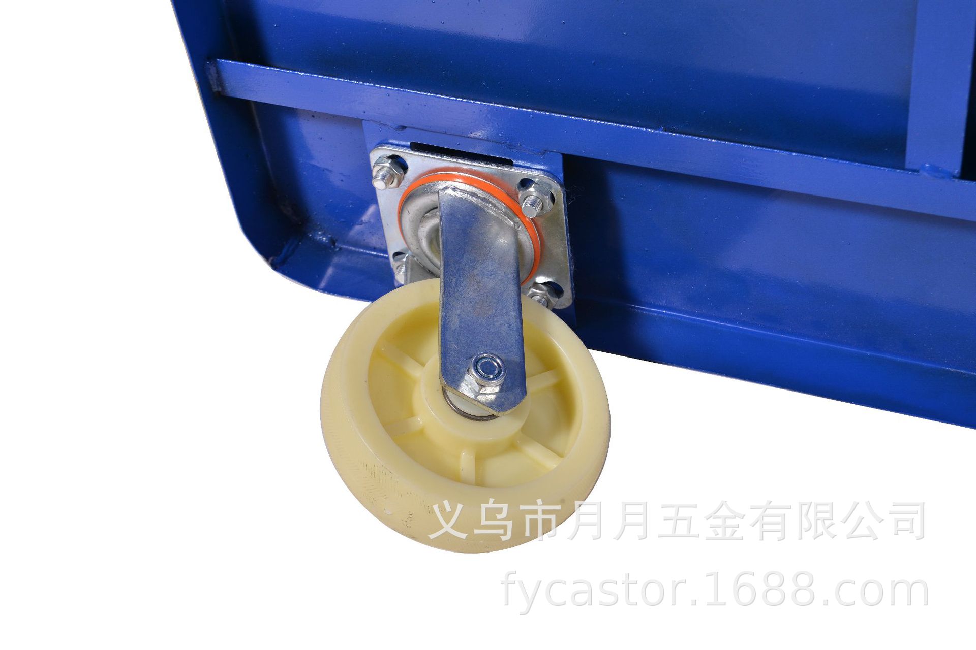 重型工业推车万向轮脚轮加厚平底轮子板车轮6寸5寸承重搬运万向轮详情8