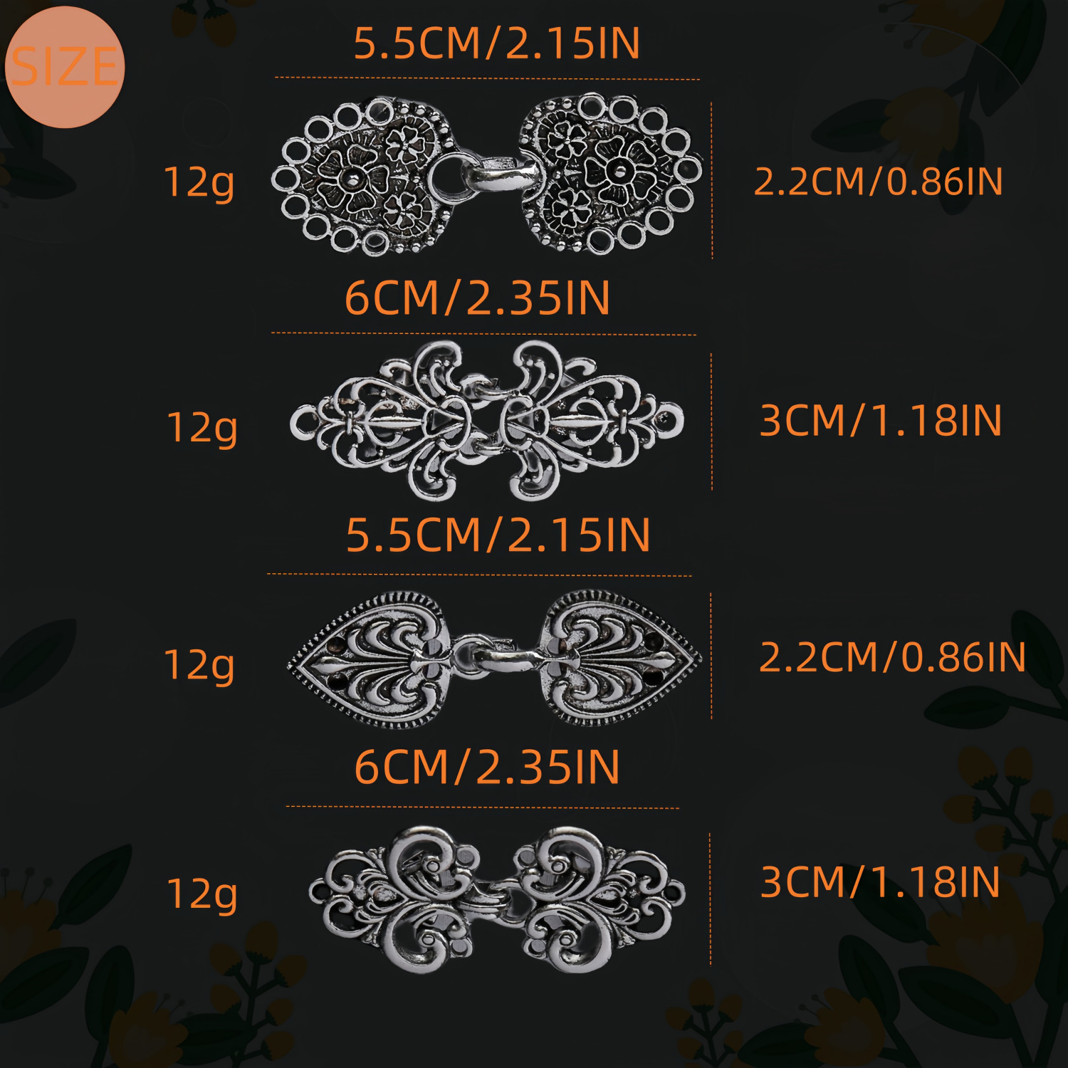 欧美复古合金毛衣夹丝巾开衫扣衬衣领夹防走光束紧夹胸针厂家直销详情25