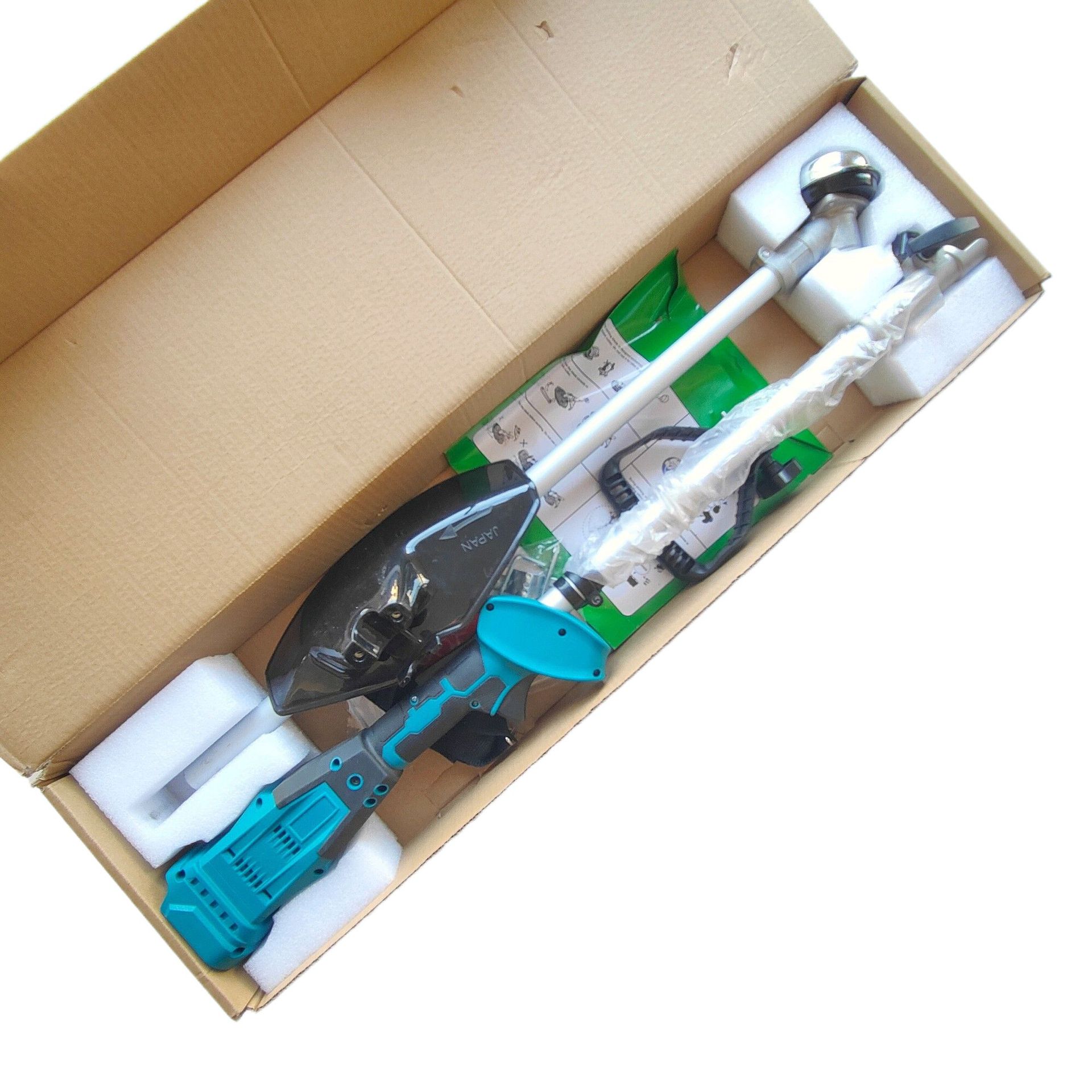 大功率10寸无刷电动割草机充电式除草背负式多功能小型农用打草机详情2