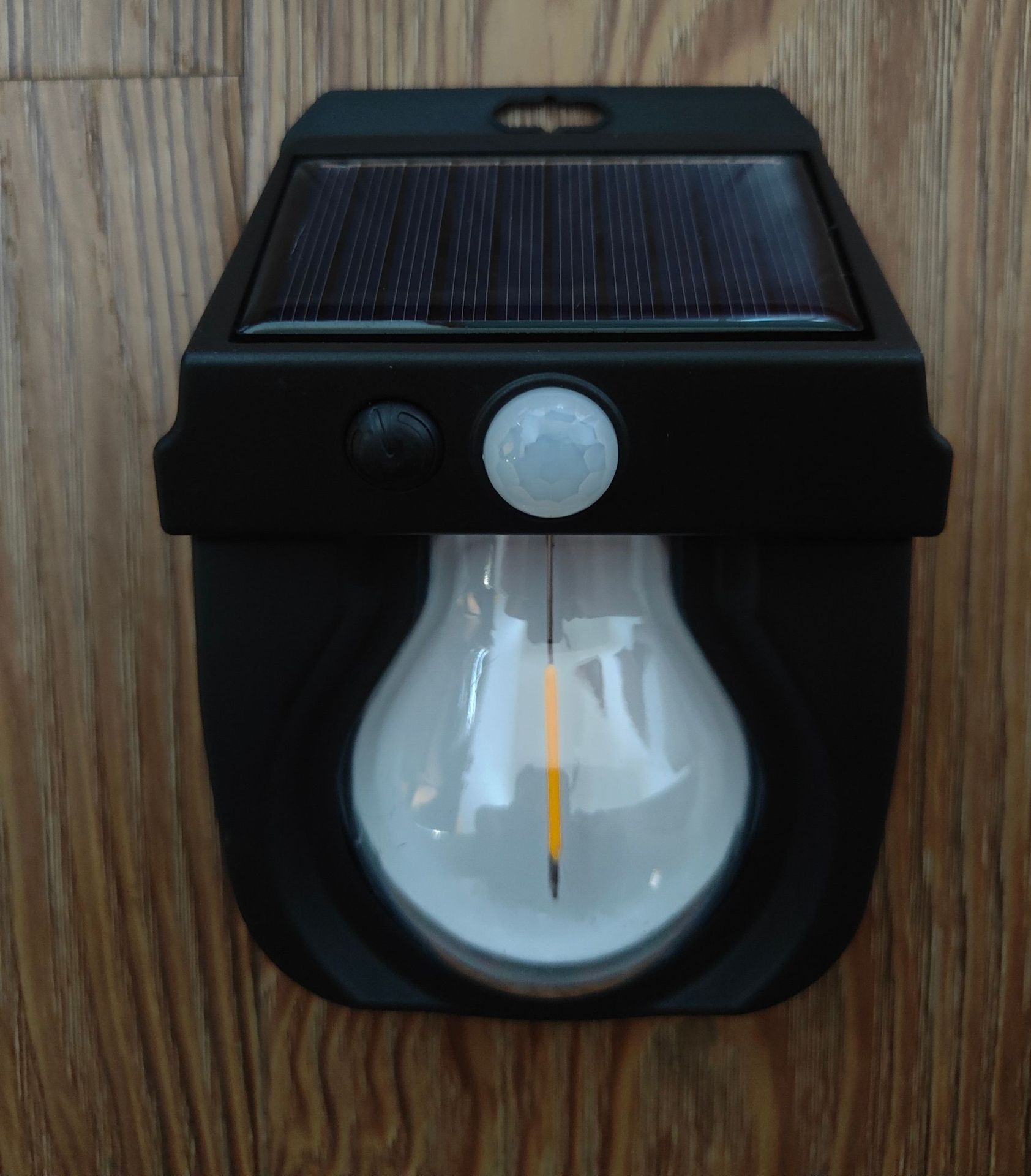 Cross-border new outdoor solar lamps, tungsten filament wall lamps, courtyard sensor lamps, garden villa night lights, lighting, waterproof pic 11