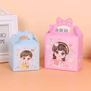 Baby one month, 100th day celebration, egg and candy box, hand-held souvenir, first birthday packaging box, cartoon universal gift box pic 15