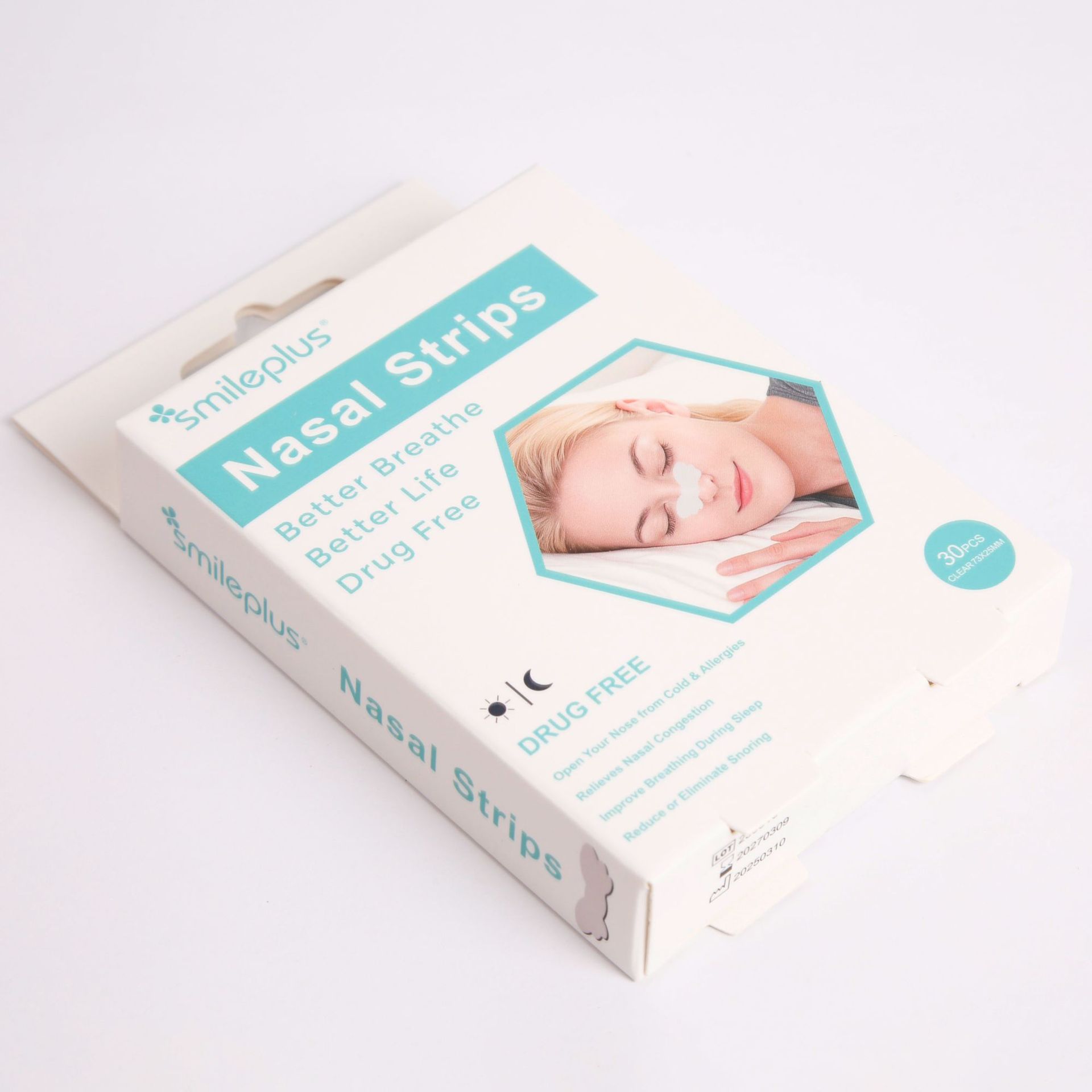 Only for cross-border nasal comfort and care patches to relieve snoring, improve sleep and enhance sleep function wholesale pic 1