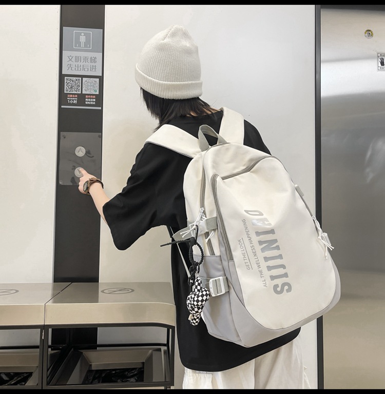 日系ins学院风中学生书包女生时尚耐磨电脑背包韩版大容量双肩包详情18