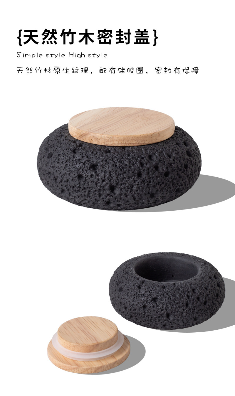 Pet urn ceramic six-color style with wooden lid, pet urn, pet funeral supplies, pet funeral souvenirs pic 11