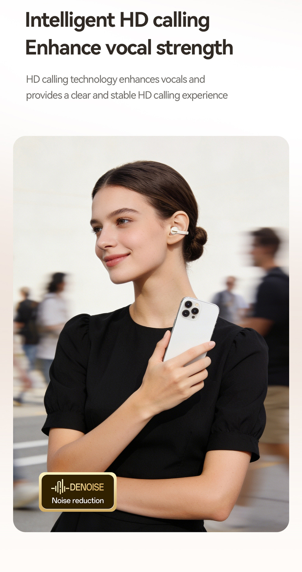 Crossover nuevo M158 bluetooth auriculares clip de oído digital larga duración alta calidad de sonido huqiang bei al por mayor pic 10