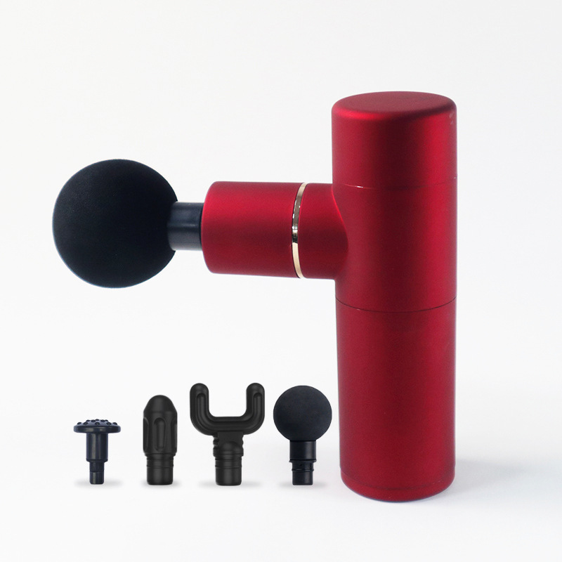 深圳厂家直销铝合金迷你筋膜枪便携按摩器筋膜枪振动肌肉筋膜抢详情11