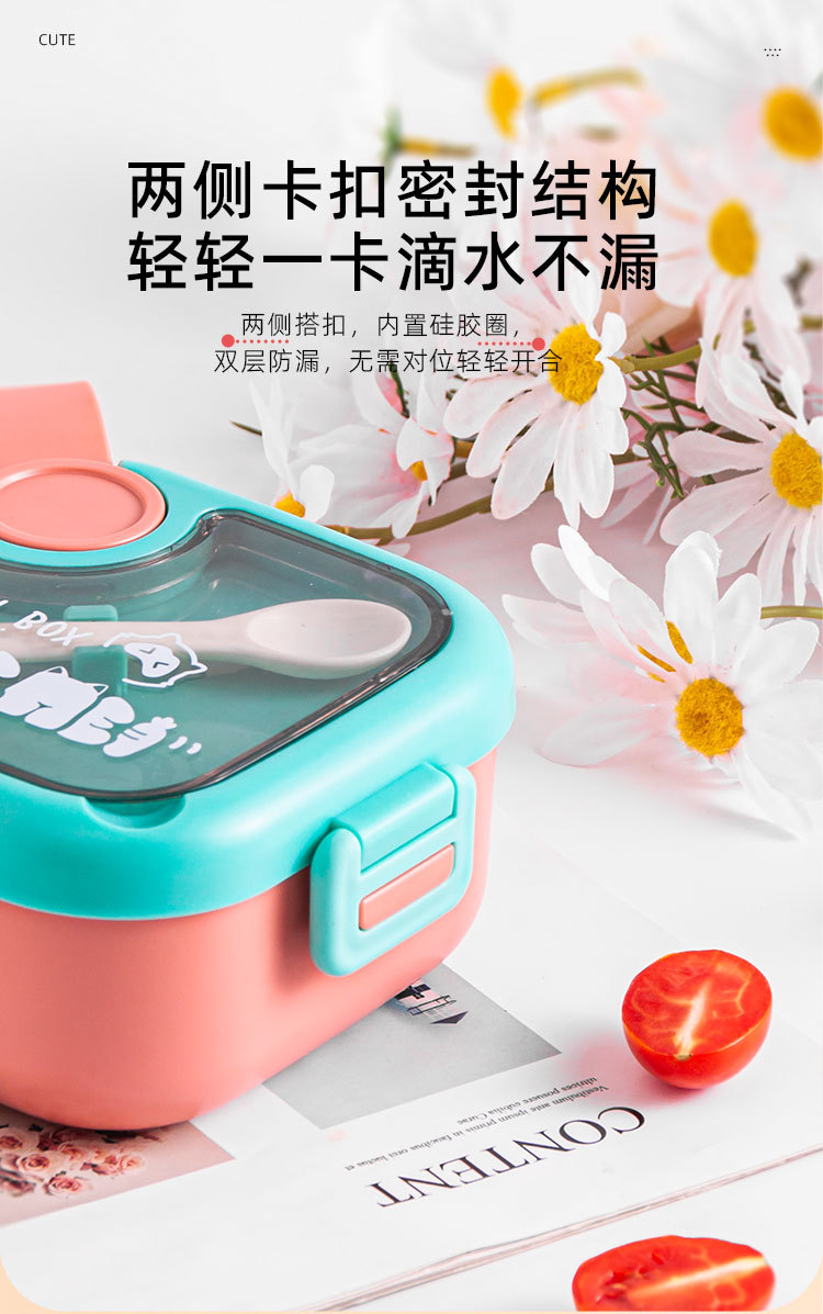 厂家直发宝宝外出便携304不锈钢pp辅食碗套装抖音快手一件代发详情10