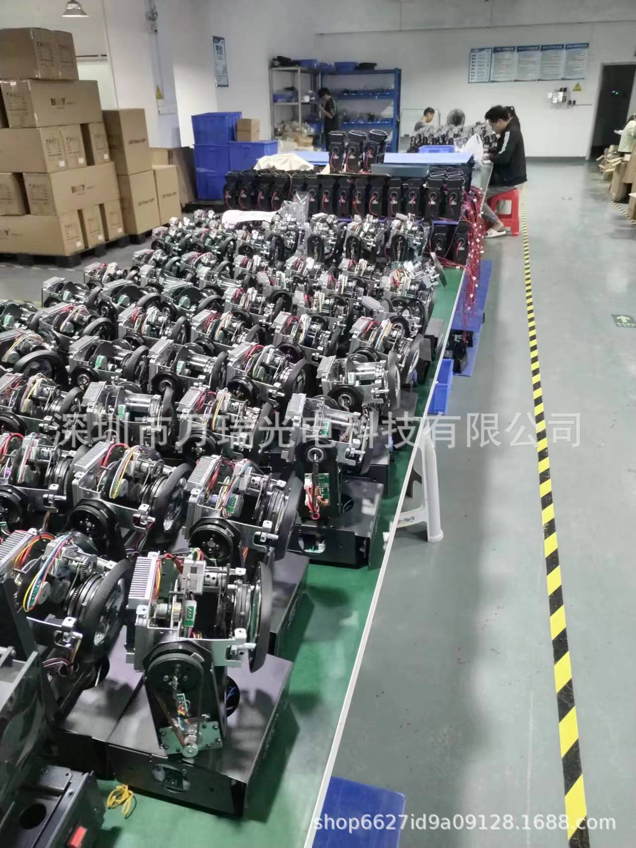 摇头光束激光灯双头小壁虎LED舞台频闪无极旋转KTV酒吧蹦迪图案详情16