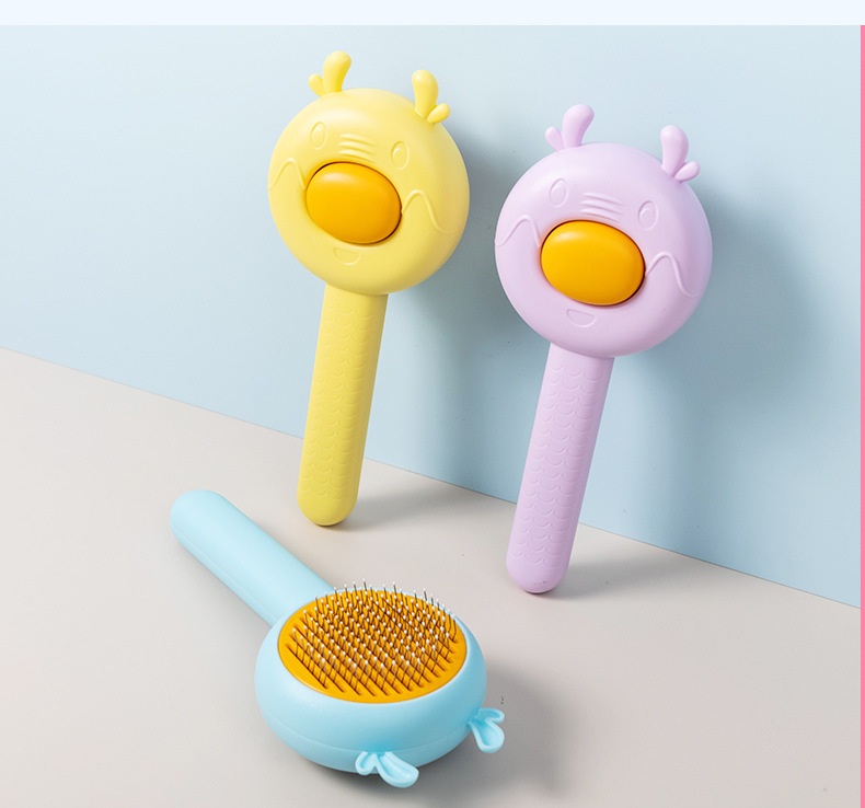 Saiya Pet Zodiac Series Dragon Comb Pet Hair removal comb Cat and dog hair removal floating hair pet products pic 10