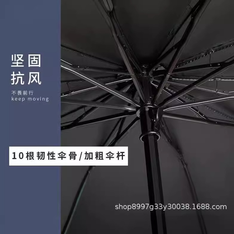 大号超大雨伞男女三人双人晴雨两用伞加大加固学生折叠加厚遮阳伞详情7