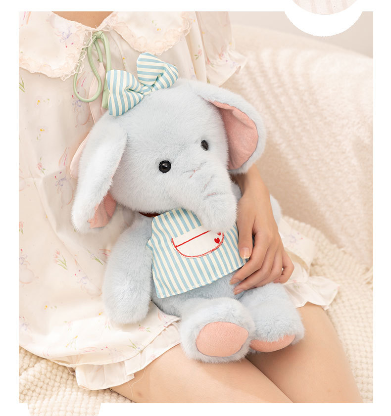 New cute Yumi Little Sheep and elephant plush toys, adorable doll dolls, claw machine dolls, birthday gifts for girls pic 7